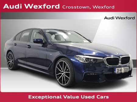2021 BMW 5 Series 520D M Sport Auto €538 p/m