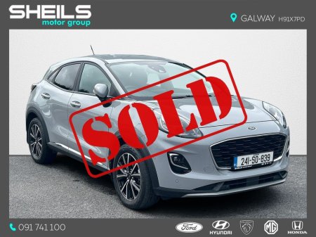 2024 Ford Puma 1.0L EcoBoost 125PS Titanium Auto