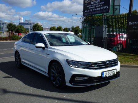 2021 Volkswagen Passat 2.0 TDI 150 BHP R LINE 4DR // ONE PREVIOUS OWNER // IRISH CAR // DOCUMENTED SERVICE HISTORY // REVERSE CAMERA, UPGRADED ALLOY WHEELS AND LEATHER SEATS