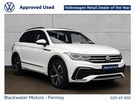 2024 Volkswagen Tiguan 2.0TDI 150BHP R-LINE AUTOMATIC WITH REAR VIEW CAMERA, EASY OPEN PACK