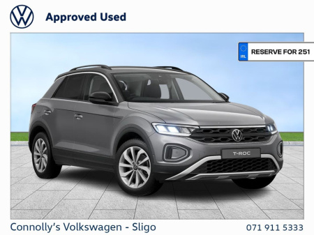 2025 Volkswagen T-Roc EDITION 75 2.0TDI 116HP