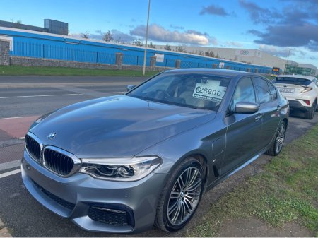 2019 BMW 5 Series (Very Low Kms) 530E M-SPORT AUTOMATIC 4DR MODEL  www.bolandscarcentre.ie €28,900