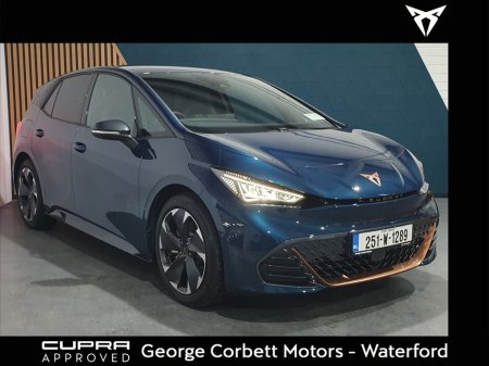 2025 Cupra Born e-Boost 59kWh (From €112 per week) €33,995