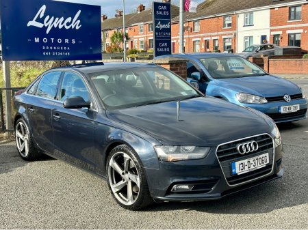2013 Audi A4 2.0 TDI 6 speed manual €9,950