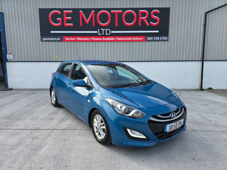 2013 Hyundai i30 1.6 Diesel Deluxe €5,995