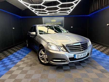 2012 Mercedes-Benz E Class E 200 CDI BlueEfficiency Avantgarde