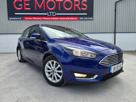 2018 Ford Focus 1.5 TDCi 95PS Titanium €13,950