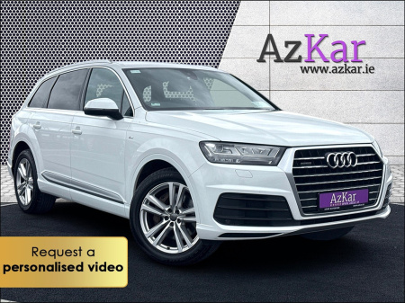 2017 Audi Q7 2017 5 SEAT CREW CAB S LINE  AUTOMATIC 3.0TDI QUATTRO €171 P/W WITH NO CASH DEPOSIT 10 DAY SALE NOW ON!!