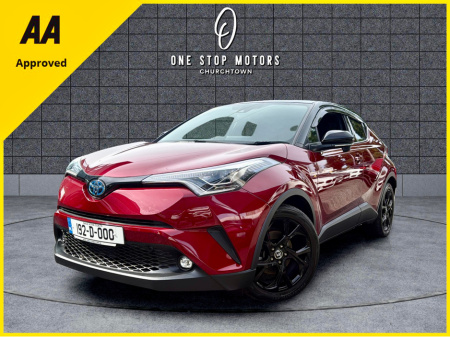 2019 Toyota C-HR 192 LUNA SPORT HYBRID AUTO HUGE SPEC LEATHER / HEATED SEATS/ CAMERA / LANE ASSIT / MUST SEE €22,890