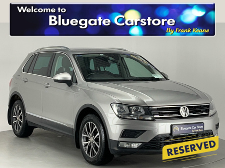 2017 Volkswagen Tiguan COMFORTLINE 2.0 TDI 150HP  5DR AUTO****CRUISE CONTROL**FRONT & REAR PARKING SENSORS**DIGITAL CLIMATE CONTROL**BLUETOOTH**KEYLESS IGNITION**ADAPTIVE CRUSIE CONTROL**MULTIFUNCTION STEERING WHEEL** €20,995