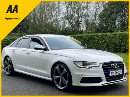 2014 Audi A6 2.0 TDI S LINE BLACK ED ULTRA 187BHP 4DR AUTO 190PS €14,999