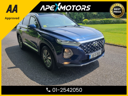 2020 Hyundai Santa Fe FINANCE ARRANGED * 7-SEATER MPV * 2WD EXECUTIVE PLUS 5DR * NCT JAN-26 * STAMPED SERVICE HISTORY * AA APPROVED * 101 SAFETY CHECKLIST * IMMACULATE * HEATED SEATS * HEATED STEERING WHEEL * COLOUR REVERS
