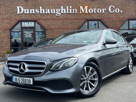 2018 Mercedes-Benz E Class E200D AVANTGARDE AUTO *LOW KMS & 1 OWNER* €23,900