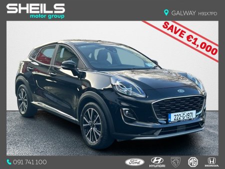 2022 Ford Puma 1.0L EcoBoost Hybrid 125PS Titanium Auto