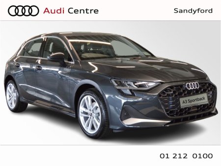 2025 Audi A3 Sportback 30 TDI 115HP SE Price new was €40,985