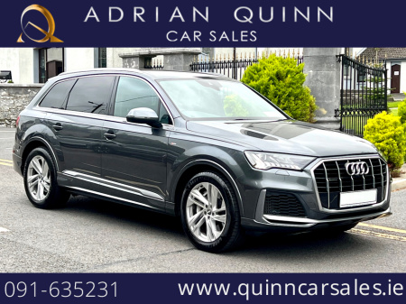 2020 Audi Q7 3.0 55 TFSie S-LINE QUATTRO==5 SEATER N1 CREW CAB== €54,950 PLUS VAT== €54,950