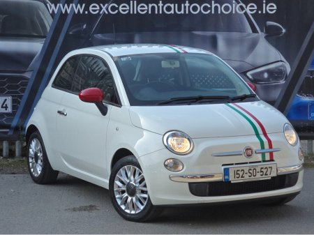 2015 Fiat 500 1.2 POP STAR 69BHP 3DR LOW MILEAGE! VERY GOOD CONDITION!