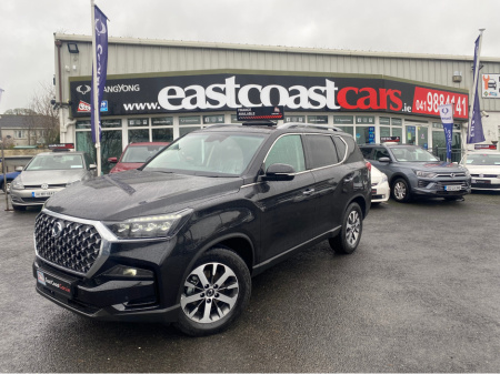 2025 Ssangyong Rexton ( 2 SEATER COMMERCIAL ) MUST BE SEEN ALL NEW REXTON ELX 202 BHP 8 SPEED AUTO  ** LEATHER SEATS / DASH *5 YEARS WARRANTY ** AVAILIBLE NOW AT EAST COAST CARS OF SLANE **