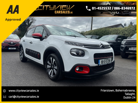 2018 Citroen C3 1.2 5DR AUTO