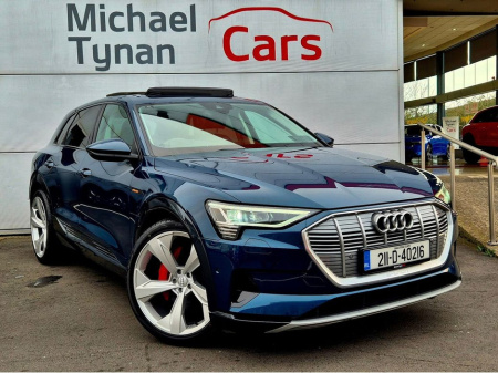 2021 Audi e-tron 50 Quattro Panoramic Roof, Black Edition Styling 230kw (313bhp) Upgraded 22'' RSQ8 Alloys