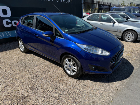2014 Ford Fiesta ZETEC - SUPPLIED WITH NEW NCT - 1.2 - LOW INSURANCE + TAX €7,995