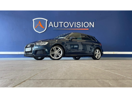 2017 Audi A3 2.0 TDI S LINE 150PS 5DR // FINANCE AVAILABLE // SAT NAV // CRUISE CONTROL // BLUETOOTH MEDIA CENTRE // HALF LEATHER INTERIOR // FULL MOTORCHECK.IE HISTORY REPORT AVAILABLE //