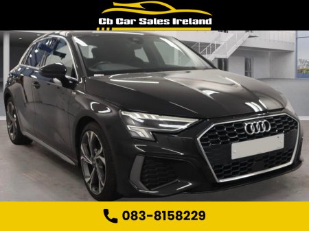 2021 Audi A3 2.0 TDI 35 S line Sportback 5dr Diesel S Tronic Euro 6 (s/s) (150 ps) 1 OWNER + VIRTUAL COCKPIT + PARKING SENSORS + APP CARPLAY