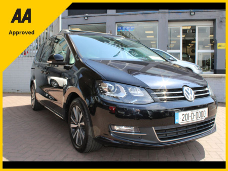 2020 Volkswagen Sharan 2.0TDI 150BHP HIGHLINE PLUS 7 SEATER AUTOMATIC // AS NEW CONDITION // TWIN ELECTRIC SLIDING DOORS // BUY WITH CONFIDENCE AA AND SIMI APPROVED DEALER // CALL 01 4564074 //