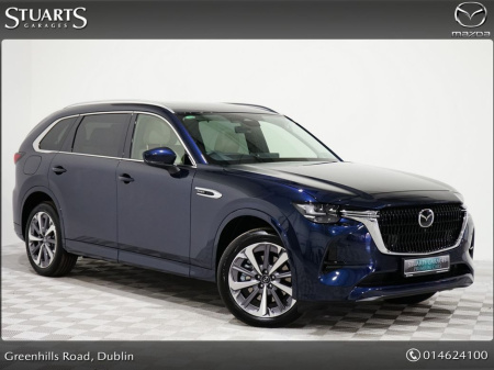 2025 Mazda CX-80 DEMO SPECIAL SAVING €8, 695!TAKUMI PLUS CAPTAINS SEAT*WHITE LEATHER SEAT W/ SEAT VENTILATION W/ SEAT HEATER, 20 INCH ALLOYS, PANORAMIC SUNROOF, CONVEN €64,945