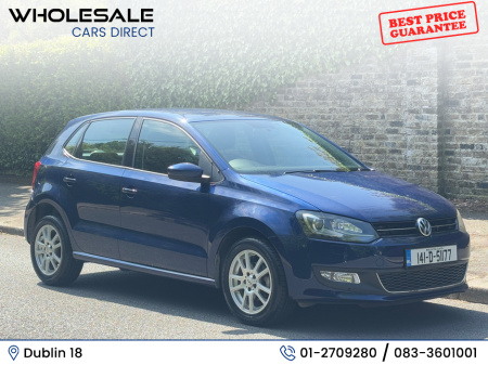 2014 Volkswagen Polo **1.2 HIGHLINE AUTO**ONLY 27000kms**STUNNING CONDITION**NEW NCT 5/26** €9,999