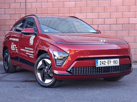 2024 Hyundai Kona Electric Platinum Model 65 k/Wh Battery 511 kms.