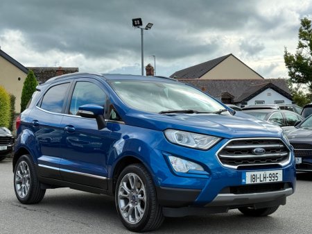 2018 Ford Ecosport TITANIUM 1.5TDI 6SPD *LOW KMS* €13,900