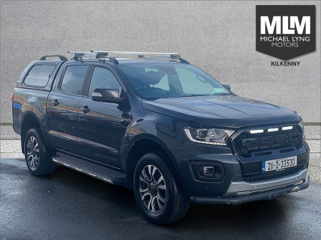 2021 Ford Ranger Wildtrak 2.0 TDCi Auto - Full canopy (V), Price EX VAT