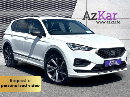 2021 SEAT Tarraco 2021 FR 7 SEATER AUTOMATIC 2.0 TDI 150 BHP €180 P/W WITH NO CASH DEPOIT 10 DAY SALE NOW ON !! €36,995