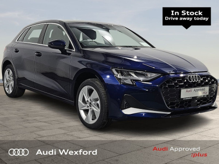2025 Audi A3 Sportback SE 30 TDI 116 PS 6-speed €426p/m *AVAILABLE FOR IMMEDIATE DELIVERY*