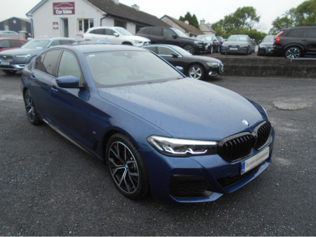 2022 BMW 5 Series 520D M SPORT AUTO (BLOND LEATHER) (LOW KLMS) €43,950