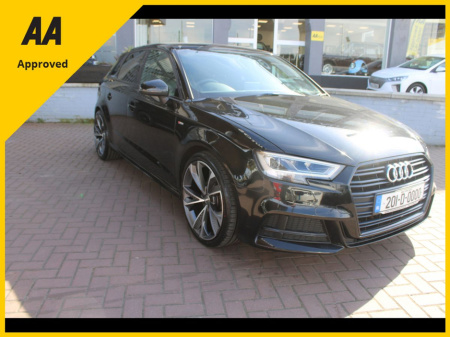 2020 Audi A3 1.0 30TFSI S LINE BLACK EDITION 5DR HATCHBACK // L@@K AT THIS CAR // IMMACULATE CONDITION INSIDE AND OUT // FULL SERVICE HISTORY // BUY WITH CONFIDENCE AA AND SIMI APPROVED DEALER 2024 //