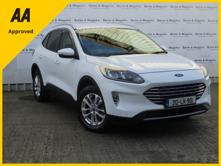 2021 Ford Kuga AUTOMATIC TITANIUM 5DR 2.5 PHEV 225 S6.FULL HEATED LEATHER TRIM, FULL FORD SERVICE HISTORY. SHOWROOM CONDITION. NCT TESTED 09/2027 !!!
