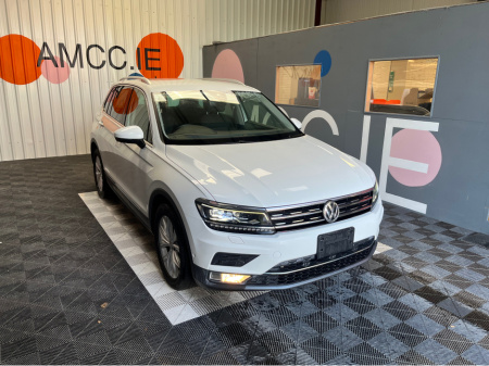 2017 Volkswagen Tiguan JUNE SALE ONLY €22950 VW TIGUAN 1.4 TSI Automatic / Highline / Heated seats / Reverse Cam + Surround sensors