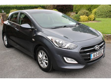 2016 Hyundai i30 1.6 CRDI SE BL/DR 110PS 5DR €10,995