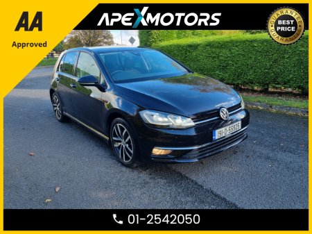 2019 Volkswagen Golf FINANCE ARRANGED * 1.4 HIGHLINE * ONLY COVERED 40,000KMS * BLACK * AUTOMATIC * AA APPROVED  * 101 SAFETY CHECKLIST * 12-MONTH ROADSIDE ASSIST  * IMMACULATE * TOP-SPEC * LOW LOW KMs * ADAPTIVE CRUISE *
