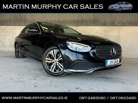 2021 Mercedes-Benz E Class E220 2.0 194 BHP AUTO €31,995