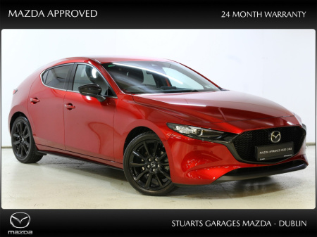 2025 Mazda Mazda3 @ MAZDA SOUTH DUBLIN, M Hybrid 5DR Homura*AVAILABLE FOR IMMEDIETE DELIVERY*KEYLESS, HEADS UP, NAV, TRAFFIC SIGN RECOGNITION, REAR CAMERA, ADAP CRUISE,