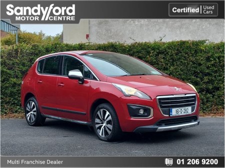 2016 Peugeot 3008 1.6 Hdi 115 bhp *Upgraded Alloys*