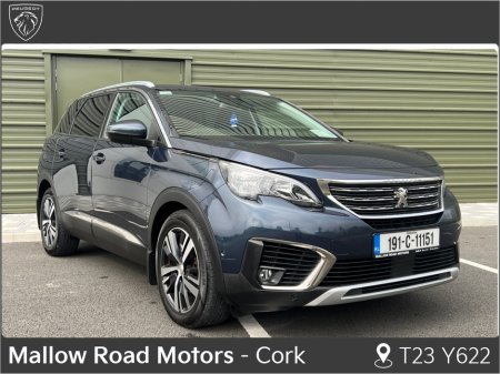 2019 Peugeot 5008 ALLURE 1.5 BLUE HDI 130 6 6.2 4DR