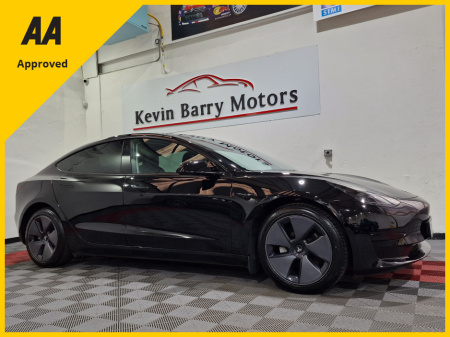 2022 Tesla Model 3 RWD AUTOMATIC **ORIGINAL IRISH CAR / LOW MILEAGE / AUTOPILOT BASE / ELECTRIC BOOTLID / FULL BLACK LEATHER / HEATED SEATS / HEATED STEERING WHEEL / SAT NAV / WIRELESS PHONE CHARGING / TESLA WARRANTY**