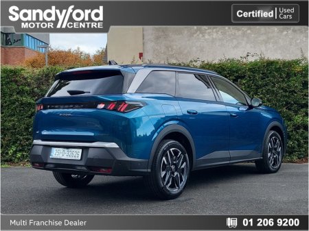 2025 Peugeot 5008 1.2 Hybrid 136bhp E-DCS6 Allure €48,950