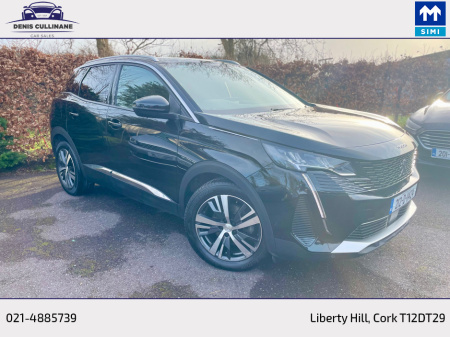2021 Peugeot 3008 ALLURE 1.5 DIESEL | 1 OWNER FROM NEW | EXCELLENT LOW MILEAGE EXAMPLE | 12 MONTH WARRANTY | ALL TRADE INS WELCOME | COMPETITIVE FINANCE AVAILABLE | WALKAROUND VIDEO ON REQUEST. €28,950