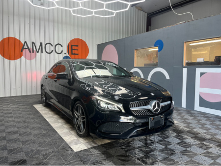 2017 Mercedes-Benz CLA Class CLA180 AMG-LINE AUTOMATIC / 76k KMs / HEATED SEATS , REVERSE CAMERA & MORE