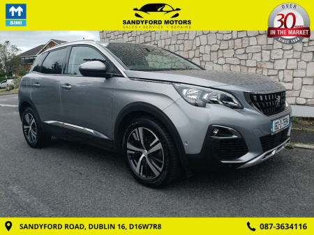 2018 Peugeot 3008 Allure 1.2 130 4DR €17,950